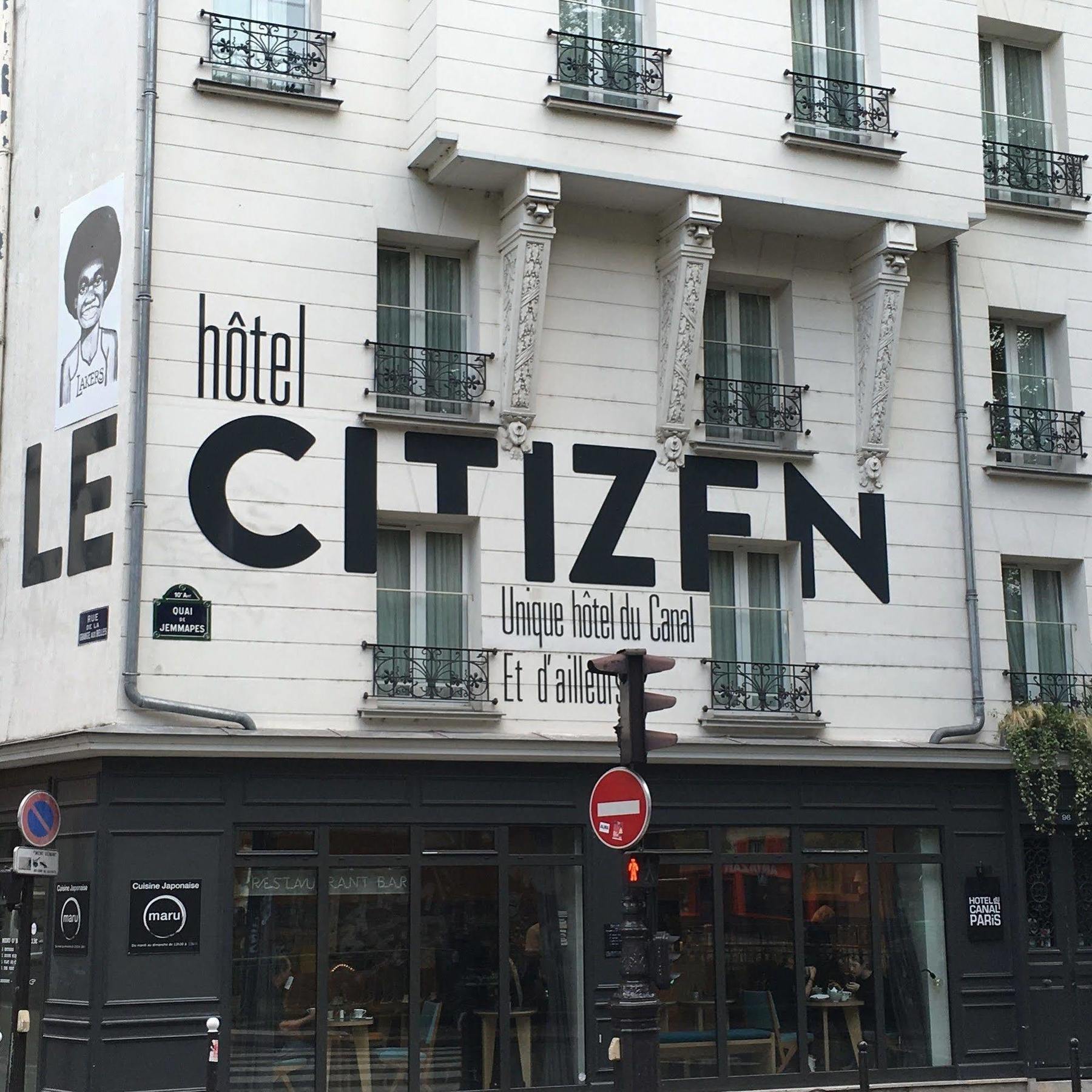 Le Citizen Hotel Париж Экстерьер фото